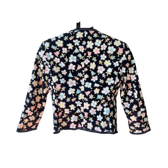 Moschino Cheap & Chic Floral Cotton Blazer - IT 42 / US 8 (Fits like S) - Picture 2 of 6